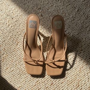 DV by Dolce Vita Zanna Strappy Thong Heels, size 9